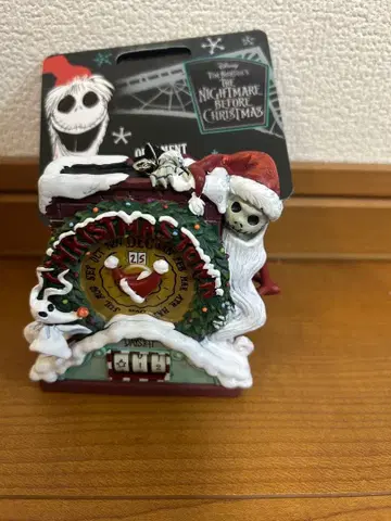 디즈니 스토어 오너먼트 2025 잭 스켈링턴 & 제로 카운트다운