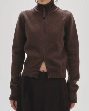 TODAYFUL Compact Zip Knit