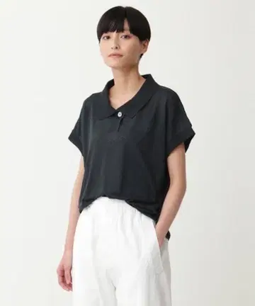 마가렛호웰_린넨 100% 피케 셔츠