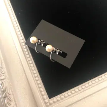 배송비 포함 PETIT SOIR 펄 귀찌 일본제