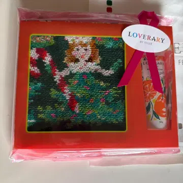 페일러 크리스마스 손수건과 핸드 크림 세트