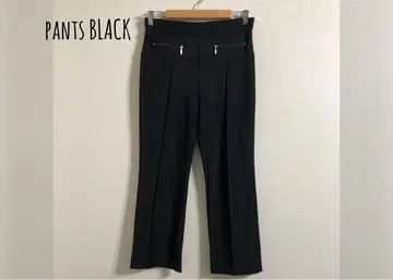 블랙 테일러드 팬츠