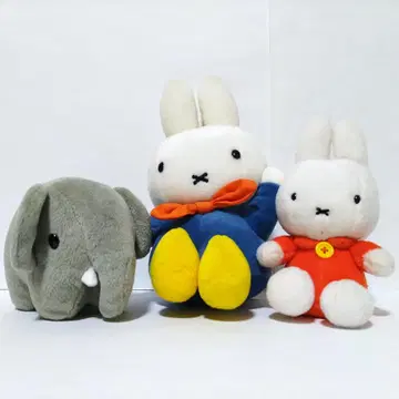 미피 코끼리 봉제 인형 3종 세트