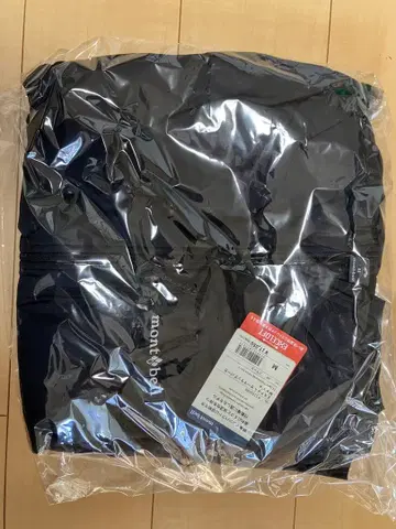 mont-bell EX 라이트 서마 랩 후드티 Men's M 블랙