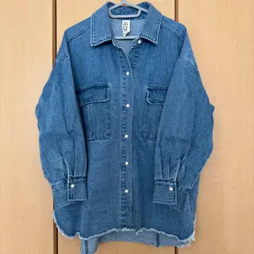 FELISSIMO 데님 셔츠 자켓