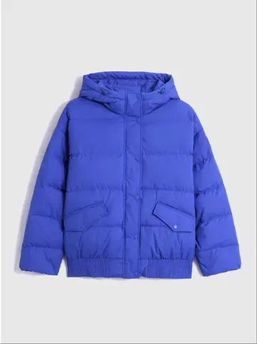 눈에 띄는 얼룩 없음 GAP 헤비웨이트 후드 부착 다운 자켓