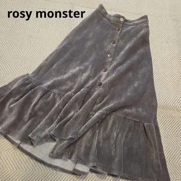 RosyMonster 그레이 플레어 스커트 M 사이즈