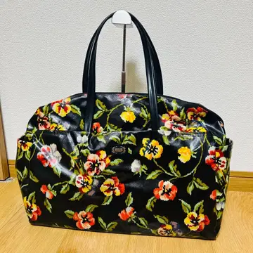 FEILER 꽃무늬 보스턴 백 나일론