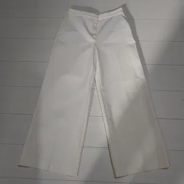 theory luxe 화이트 와이드 팬츠 038