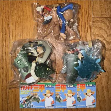 낚시광 삼평 낚시 장면 컬렉션 ~담수어편~ 피규어 3종류