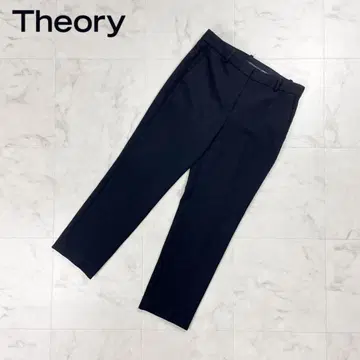 띠어리 스트레치 테이퍼드 팬츠 슬랙스 하의 블랙 4*HD1276