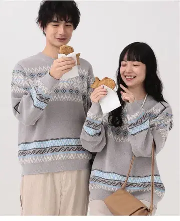 부드러운 리치 몰 니트/패턴/581135