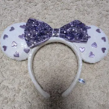 도쿄 디즈니 리조트 머리띠 하트 무늬