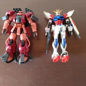 건담 프라모델 2체