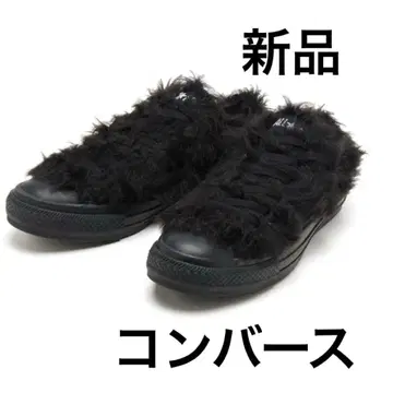 새상품*CONVERSE 스니커즈 퍼 소재 23cm