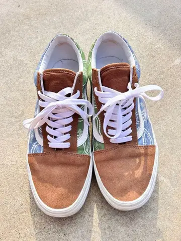 Vans 스니커즈 브라운/그린/블루