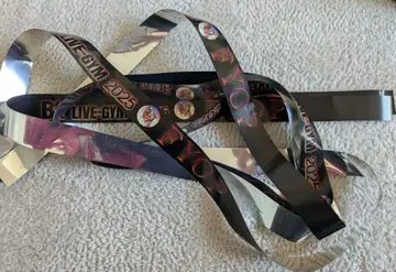 B'z 라이브 은색 테이프 약 2m x 2개 세트 LIVE-GYM