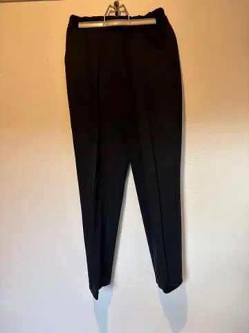 OHGA 블랙 마쉬멜로우 팬츠 M