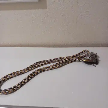 허리띠 그레이 화이트 골드