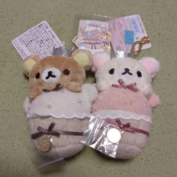 리락쿠마 코리락쿠마 메종 드 플뢰르 백참 봉제 인형