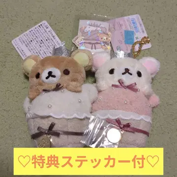 리락쿠마 코리락쿠마 메종 드 플뢰르 백참 봉제 인형