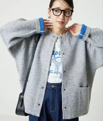 FREAK'S STORE 그레이 가디건 FREE 사이즈