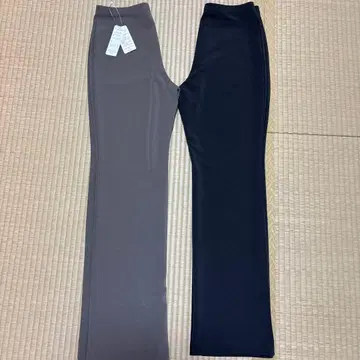 아라키 스트레치 슬림 핏 팬츠 2색 세트