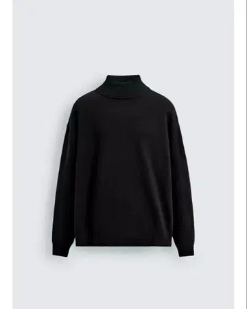 ZARA 소프트 하이넥 스웨터 남성용