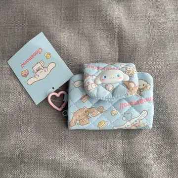 시나모롤 퀼트 시리즈 카드&코인 케이스