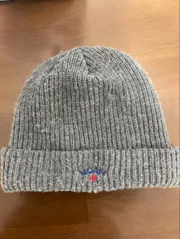 NOAH 니트 모자 그레이