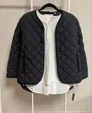 Grymplex 퀼팅 다운 자켓 블랙 14