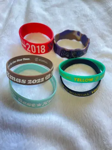 SCANDAL 러버 밴드 라바 세트