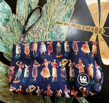 하와이 플라걸 플라인형 파우치