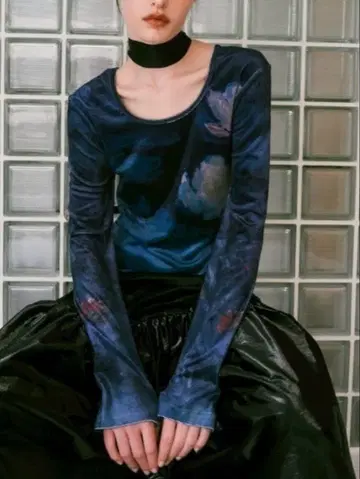 벨로아 아트 프린트 탑