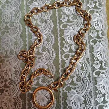 KANeko ISAO 골드 체인 벨트