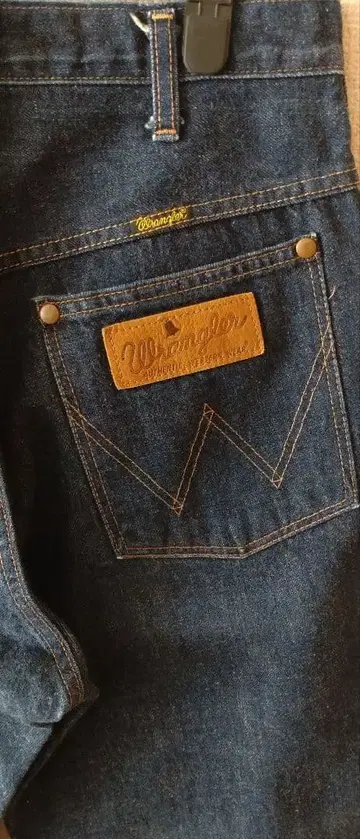 Wrangler 스트레이트 데님 다크 네이비 복각 일본제 W31