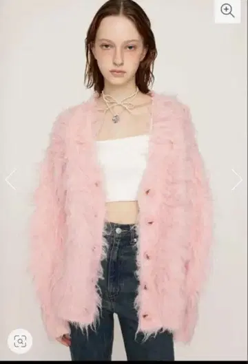 SLY SHAGGY LOOSE 가디건