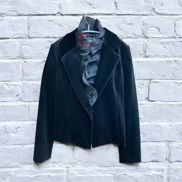 [세레모니] 레리안 블랙 벨벳 테일러드 자켓 2WAY