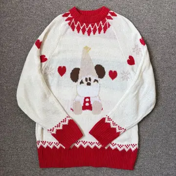 릴린린 디즈니 크리스마스 니트 스웨터