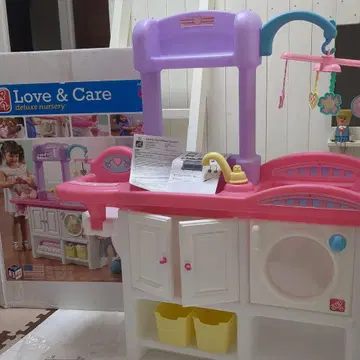 새상품급 STEP2 러브&케어 디럭스 너서리 소꿉놀이 여아 돌보기