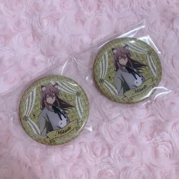 도원암귀 케모미미 고딕 파티 모모데라 신몬 글리터 캔뱃지