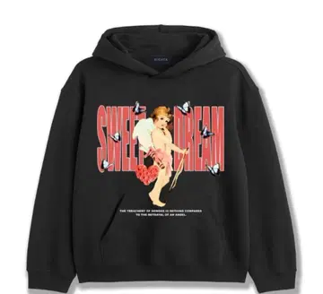 구하기 어려움! SUGATA SWEET DREAM HOODIE 블랙 XL