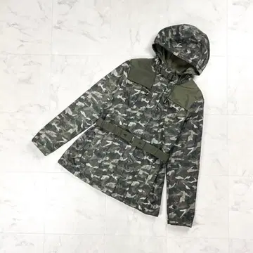 일세 야콥센 호른백 카모 패턴 레인코트 방수 카키 38*HD645