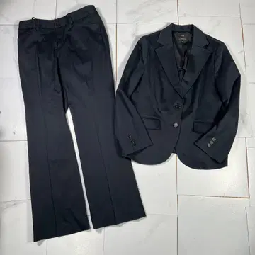 빅 사이즈 23구 셋업 수트 네이비 46