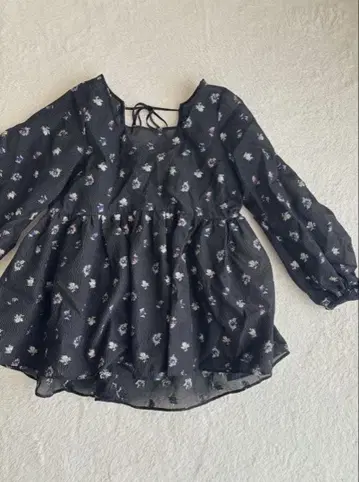 SLOBE IENA 플라워 블라우스 성숙한 페미닌