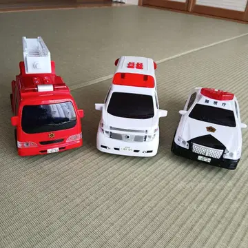 소방차 구급차 순찰차 3대 세트