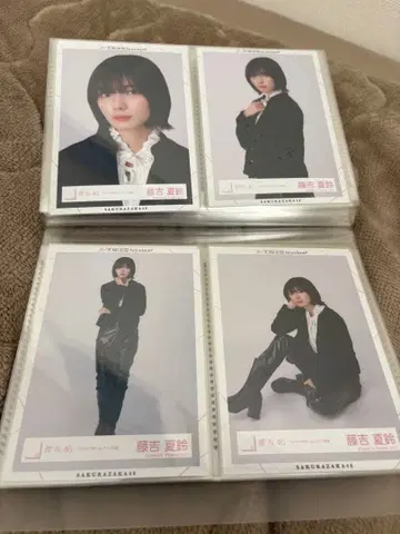 사쿠라자카46 후지요시 카린 브로마이드 자메이카 맥주 컴프