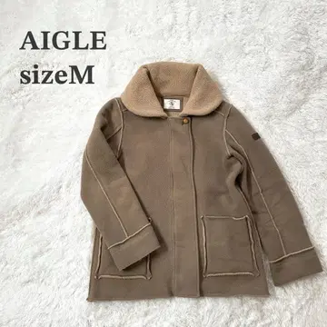 AIGLE 무스탕 코트 M 베이지 에이글