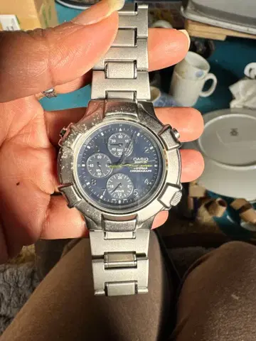 CASIO EDIFICE 크로노그래프 시계