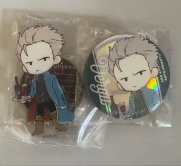 Devil May Cry 캔뱃지 아크릴 스탠드 버질 세트